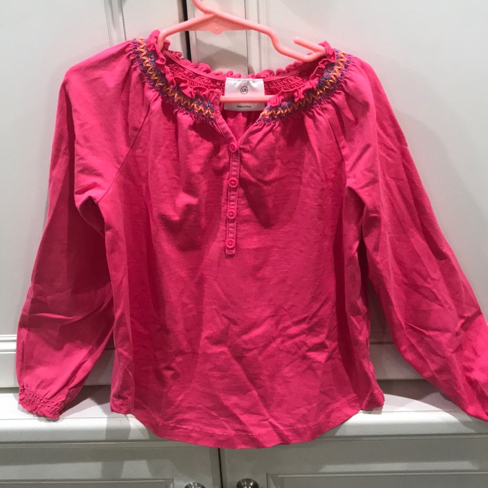 Hanna Andersson smocked shirt